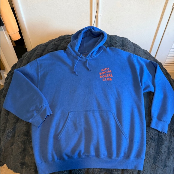 Anti Social Social Club Other - Anti Social Social Club Royal Blue Hoodie